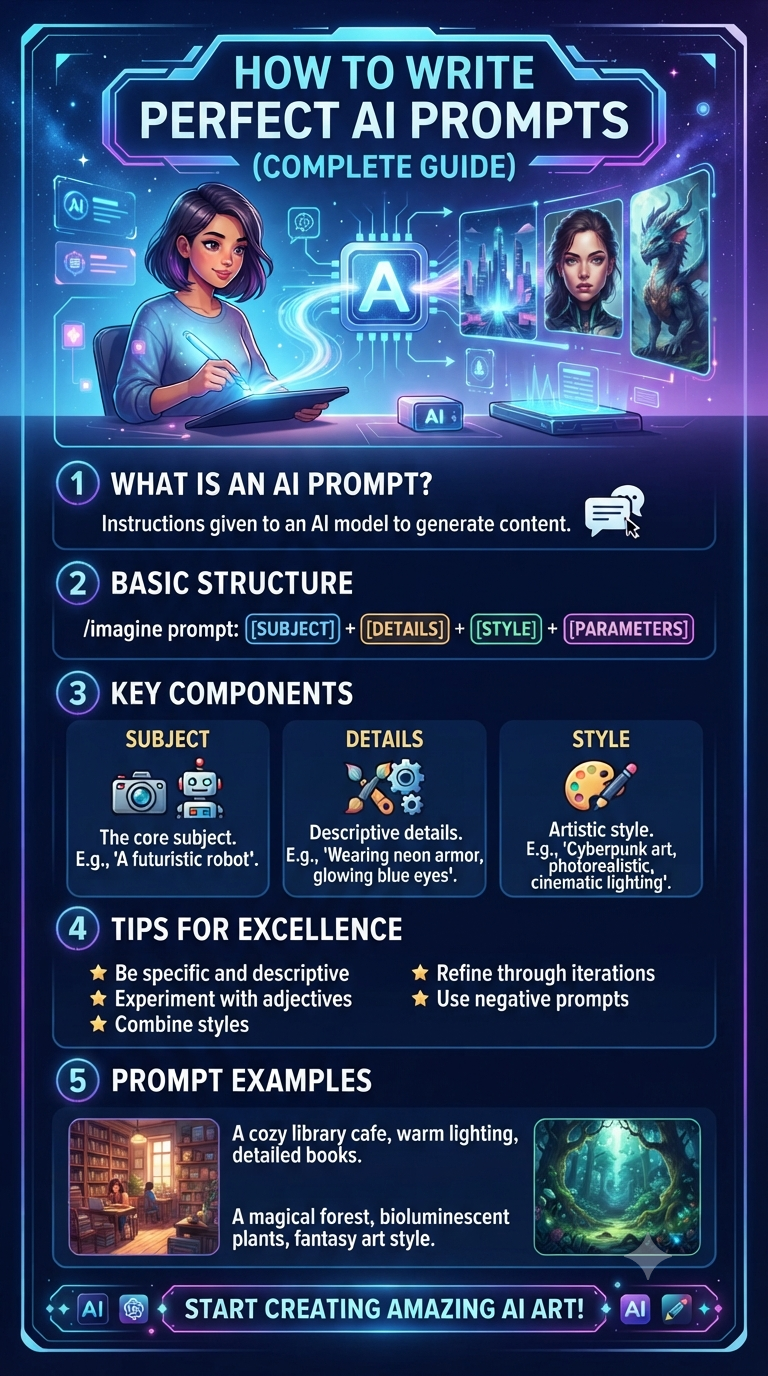 How to Write Perfect AI Prompts (Complete Guide)