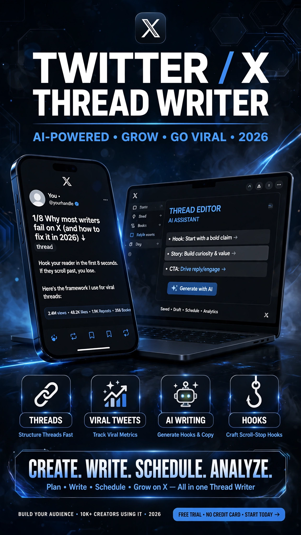 Twitter/X Thread Writer